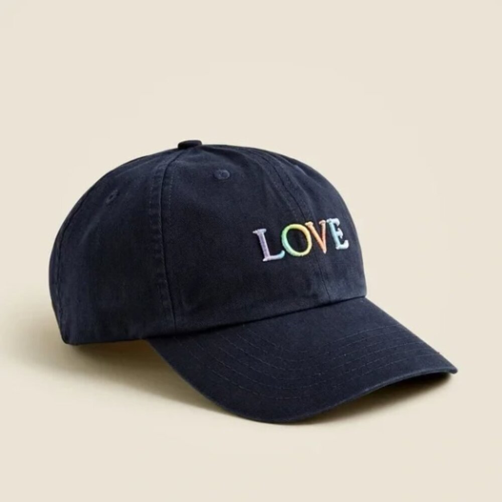 NWT J. Crew Love Always Baseball Cap